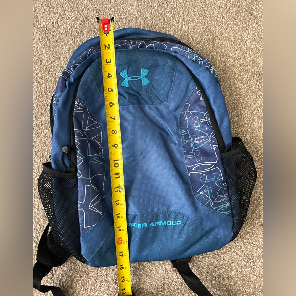 Under Armor Blue Backpack - Picture 2 of 7
